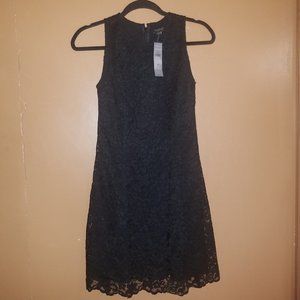 $179 ANN TAYLOR 0-PETITE BLACK KNIT SLEEVE LESS